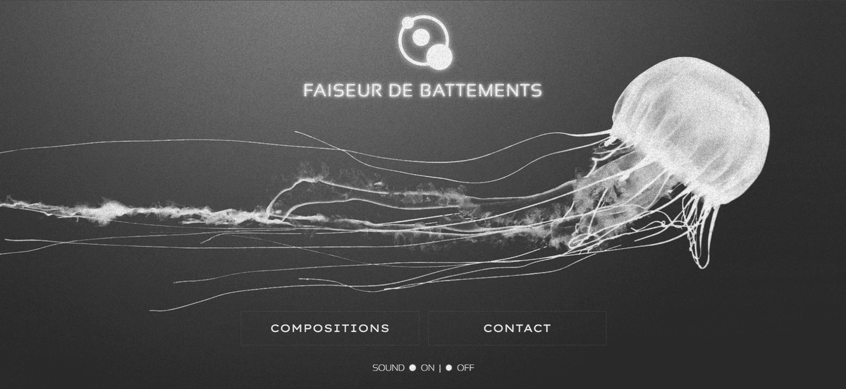 Faiseur de Battements - Site vitrine musical