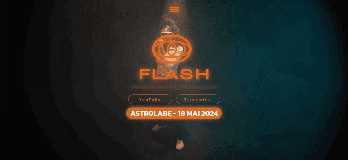 Flash Records - Site vitrine label musical