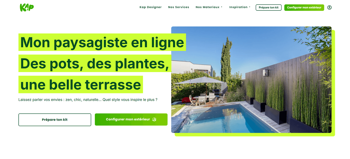 Kit a planter - Site vitrine